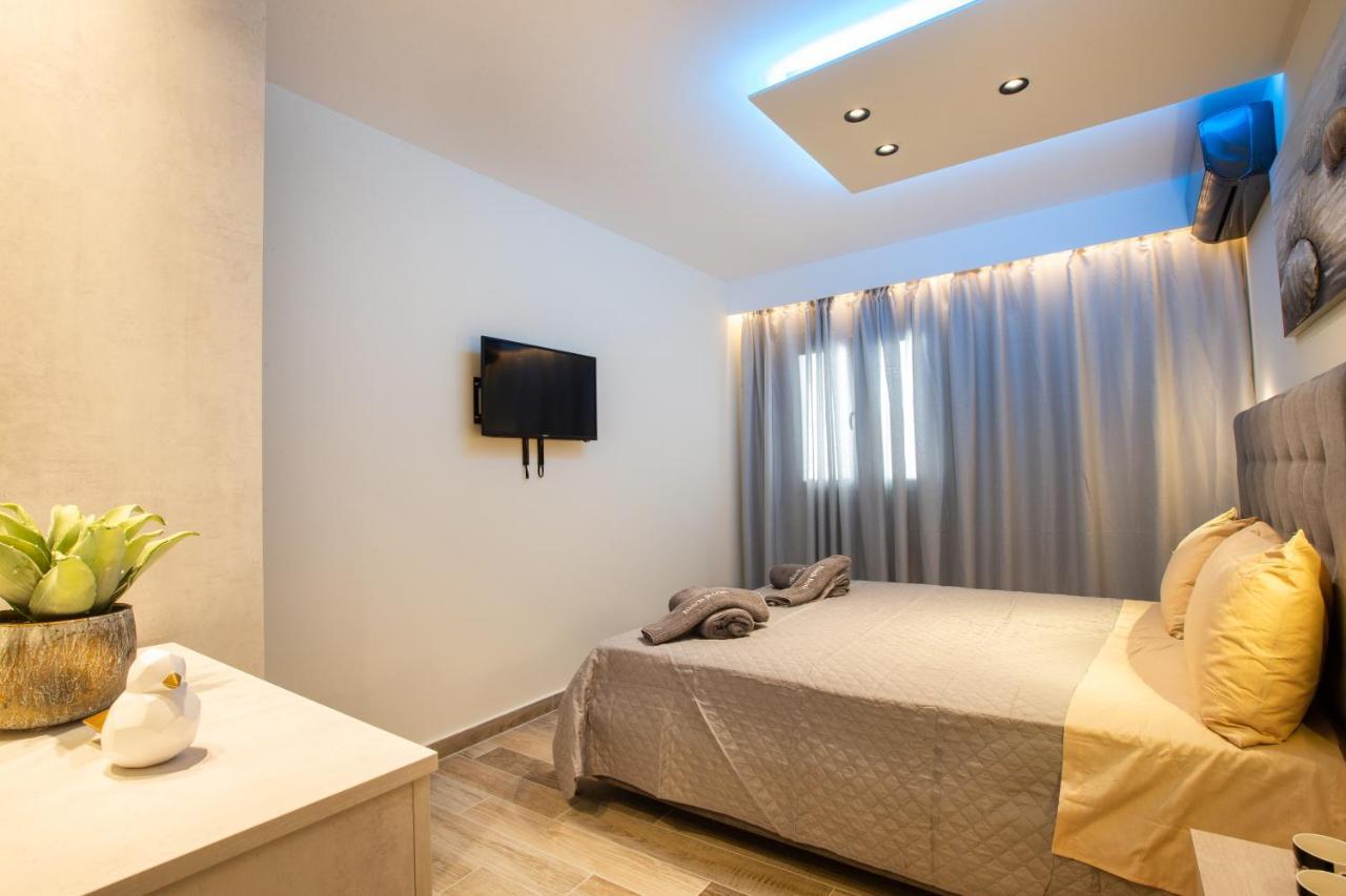 Black Rocks Family, Luxury Seafront Beach Maisonette Agios Gordios  Exteriör bild