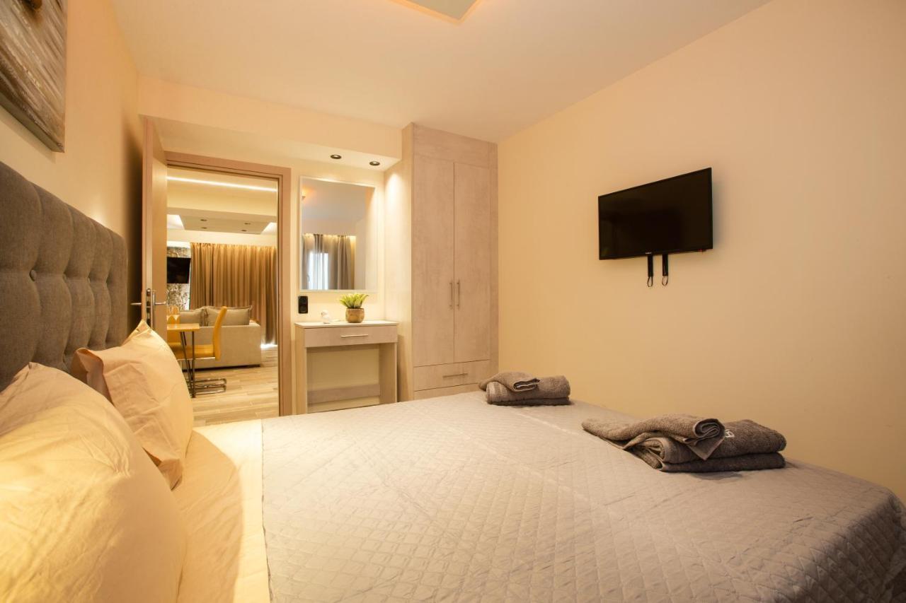 Black Rocks Family, Luxury Seafront Beach Maisonette Agios Gordios  Exteriör bild